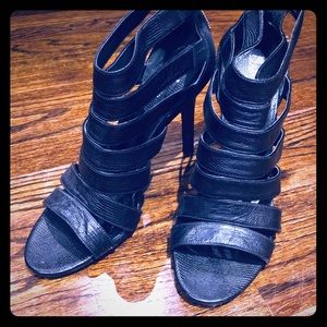 Black Gladiator Sandal